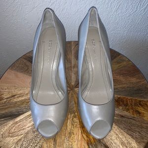 BCBGeneration peep toe heels